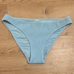 Baby blue bikini bottom - medium